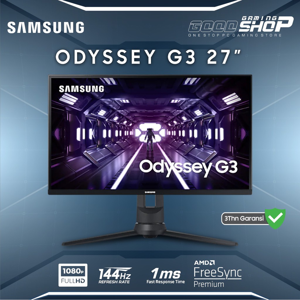 SAMSUNG ODYSSEY G3 / G-3 27'' FHD Monitor - Gaming Monitor