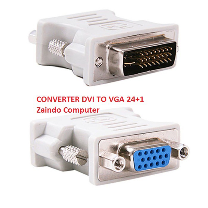 CONVERTER DVI-D 24+5 TO VGA CONVERTER DVI-D 24+1 TO VGA, KABEL CONVERTER DVI 24+1 TO VGA