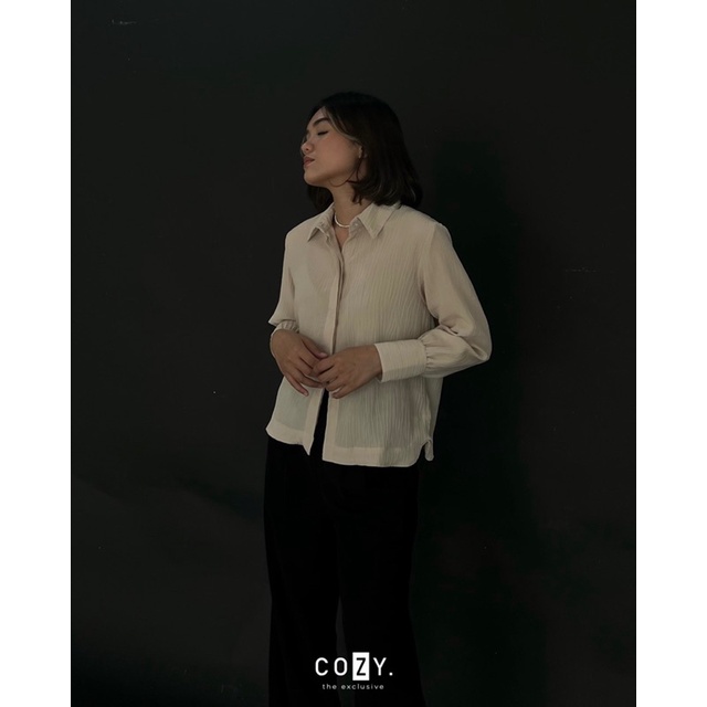 SIVALI COZY Le Metier Shirt | Kemeja Wanita Atasan Baju Kerja Office 234