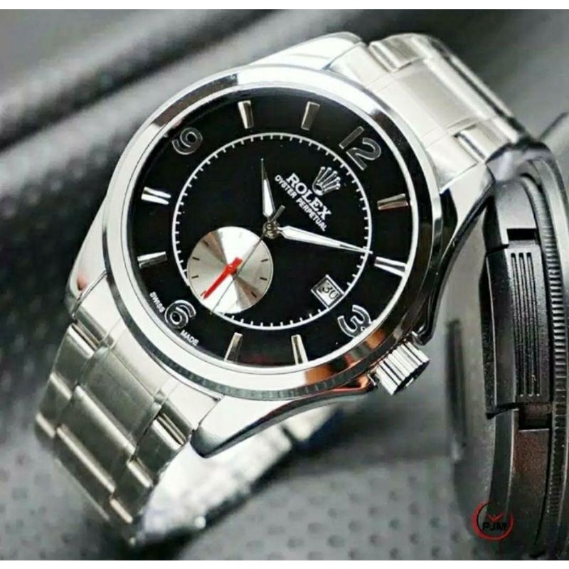 Jam Tangan Automatic Jam Tangan Stainless Tanpa Batetai Kinetik Bisa COD