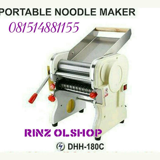 MESIN PENCETAK MIE/ MESIN PEMBUAT MIE/ NOODLE MAKER GETRA DHH-180C