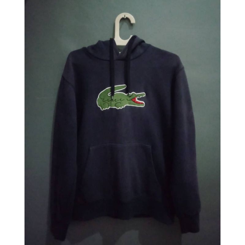Hoodie lacoste big logo