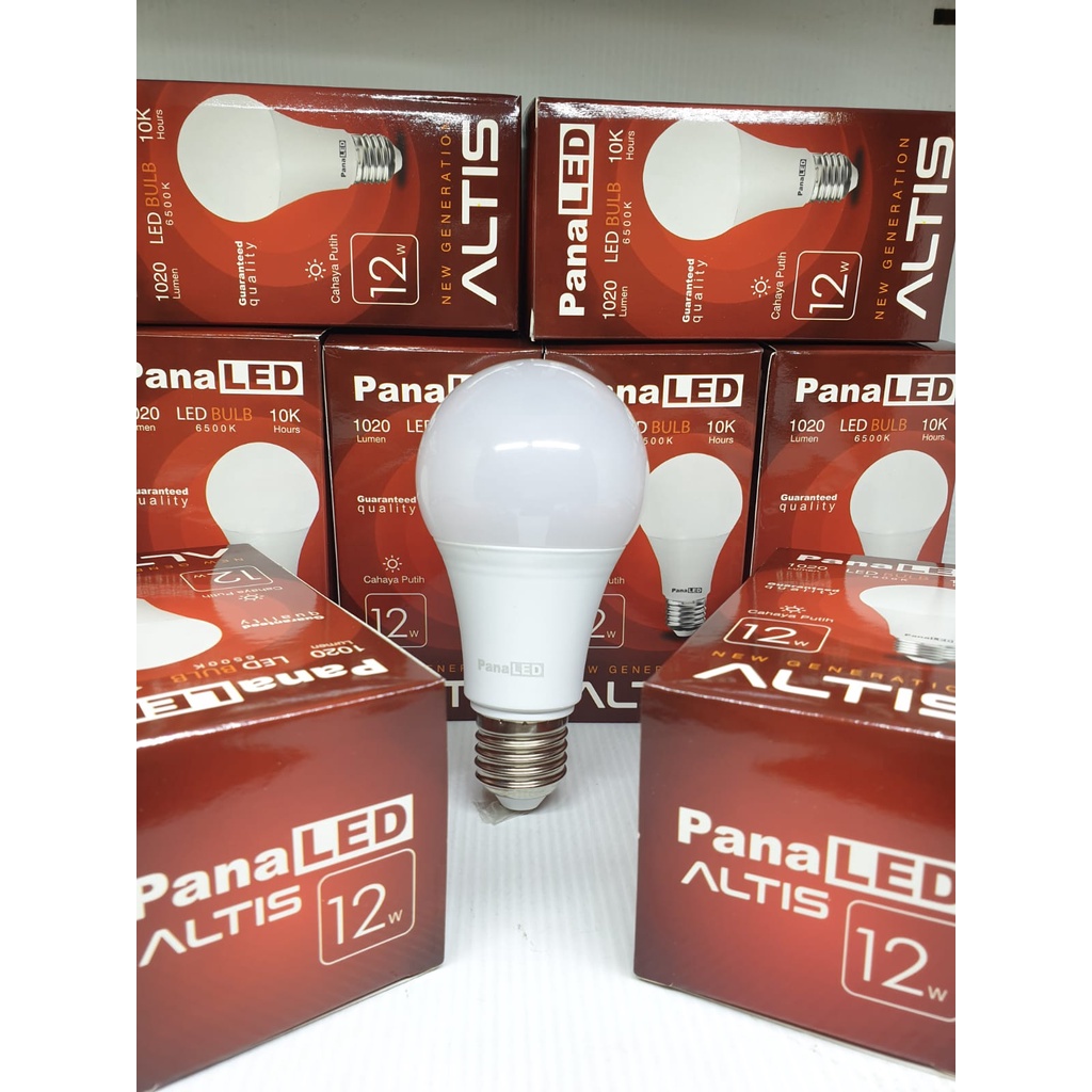 Bohlam Led Panaled Altis/Lampu LEDBulb 12 watt BERGARANSI RESMI 1 TAHUN MANTAP