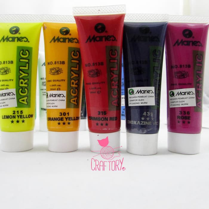 VTEC 75 ml ACRYLIC PAINT / Maries Cat Akrilik - isi 75 ml