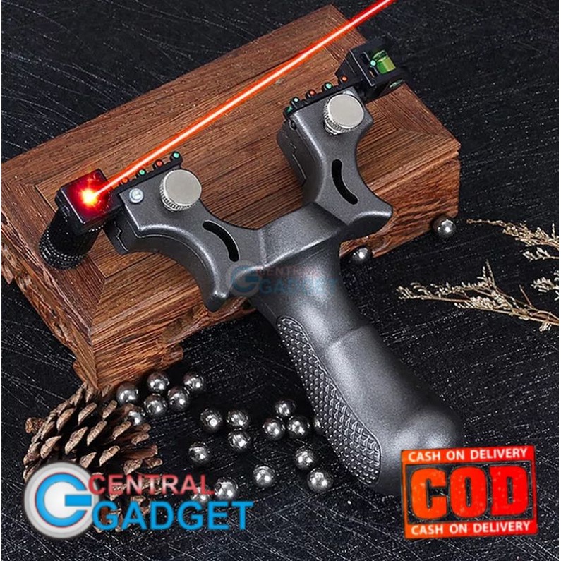 Ketapel Berburu Ikan Ketapel Tactical Catapult Big Power dengan Laser