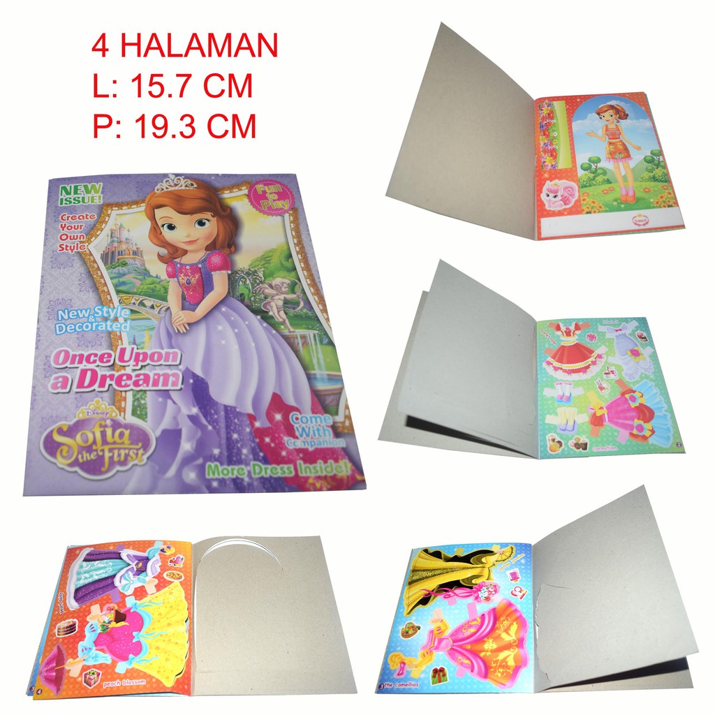 DG mainan anak perempuan gambar gambaran BP imajinatif murah