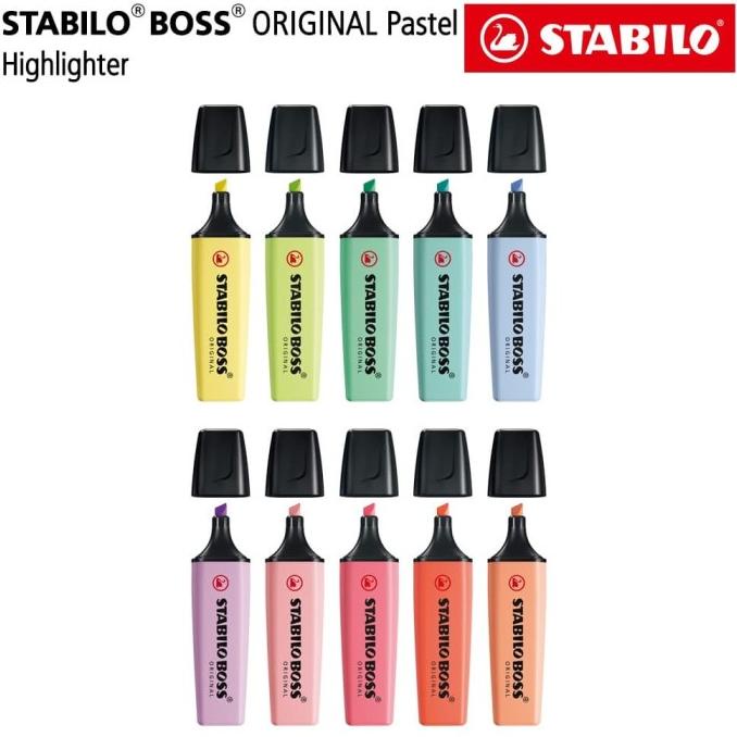 

BAYAR DITEMPAT STABILO SET 10 - BOSS Pastel Edition All / Highlighter Original 10 pcs/PULPEN GEL/PULPEN LUCU/PULPEN 1 PACK/PENSIL WARNA/PENSIL 2B/PENGHAPUS JOYKO/PENGHAPUS LUCU/RAUTAN PENSIL PUTAR/RAUTAN ELEKTRIK/SPIDOL WARNA/SPIDOL PERMANEN/SPIDOL