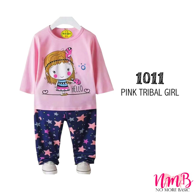 Girls Pajamas Baju Tidur Piyama Anak Cewek Perempuan - Kids Fashion