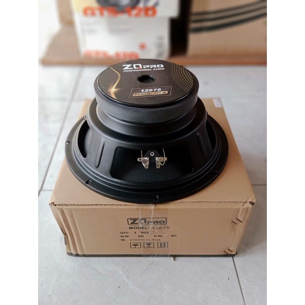 Speaker komponen ZQPRO 12675 ZQPro 12675 zqpro 12675 zq pro 12 inch