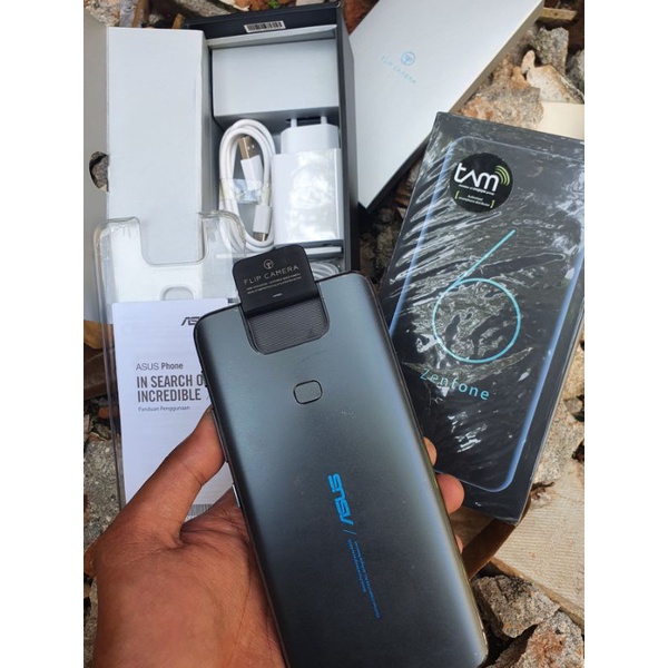 ASUS ZENFONE 6 - RAM 6/128 GB || FULLSET ORIGINAL SEMUA