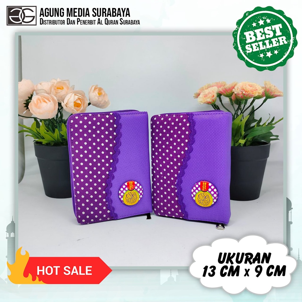 Al Quran Mushaf AL- FATTAH Kecil Resleting, Alquran Terjemah Mini, Al Quran Terjemahan Wanita, Alqur