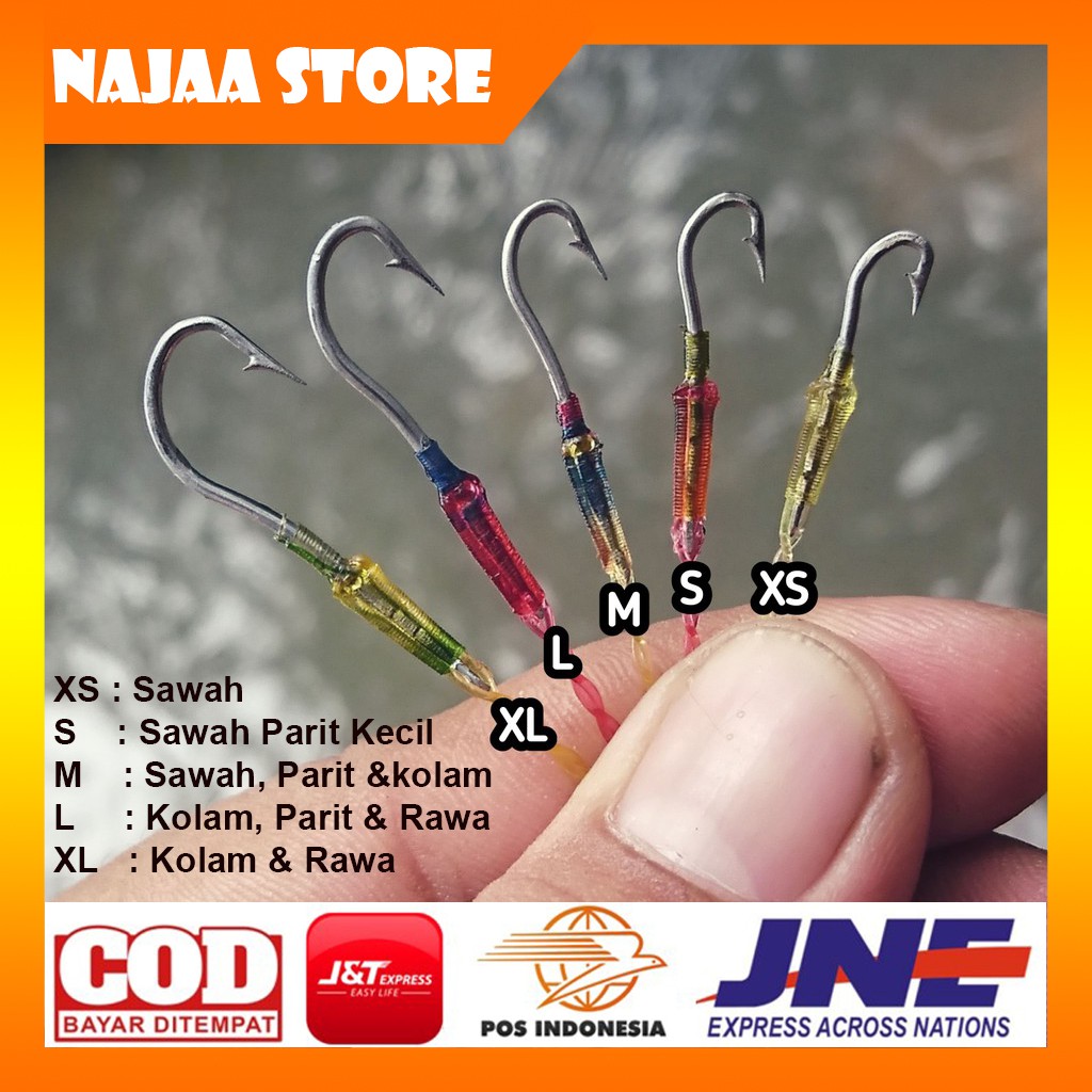 Terlaris Promo Urek Belut, Kail Belut, Pancing Belut, Alat Pancing Belut, Kail Pancing Belut Urek