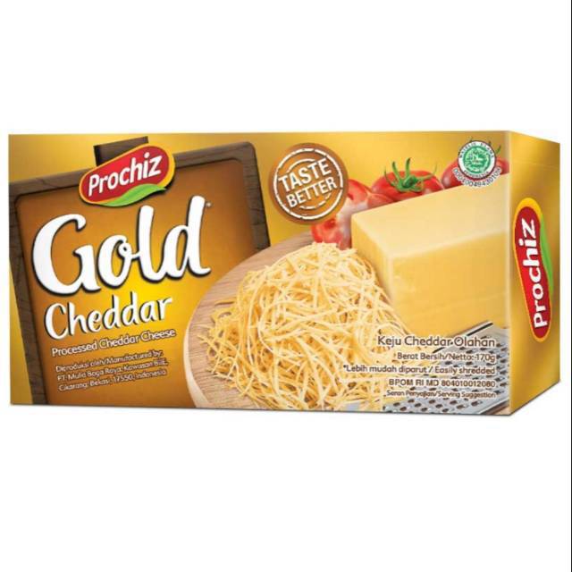 

KEJU PROCHIZ GOLD CHEDDAR 160gr / PROCHIZ GOLD 160gr