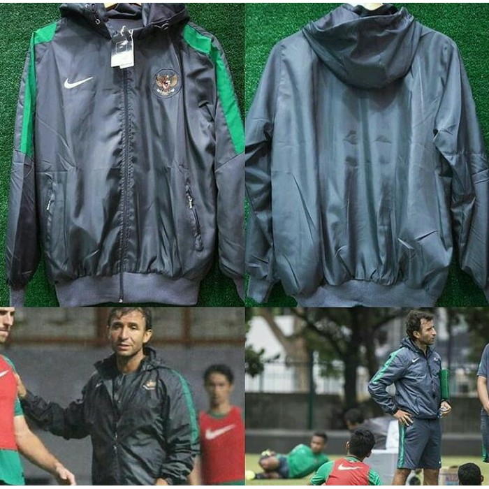 NJSTO1603 JAKET PARASUT TIMNAS INDONESIA GARUDA GRADE ORI REAL PICT