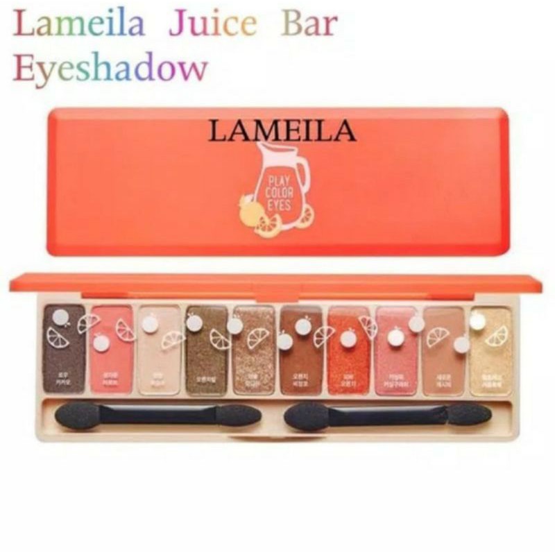 Juice Bar - Lameila Eyeshadow Palette Seri Juice Bar