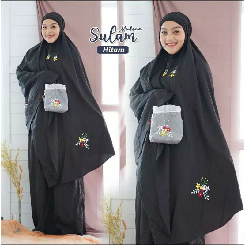 ( COD ) MUKENA PARASUT TAS ORGANDI SULAM PITA