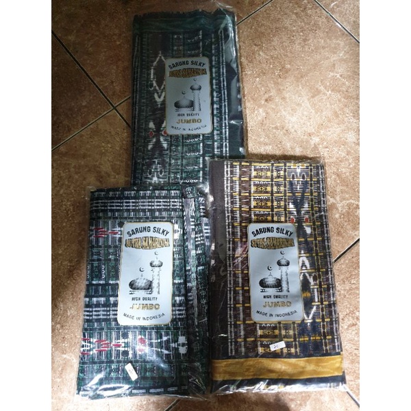 Sarung Sutra Samarinda Silky Jumbo Dewasa