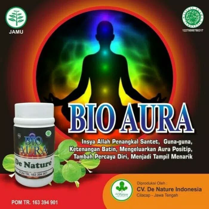 KAPSUL BIO AURA DE NATURE Obat Susah Tidur Gelisah Kecerdasan OBAT PENOLAK SIHIR Alami Original