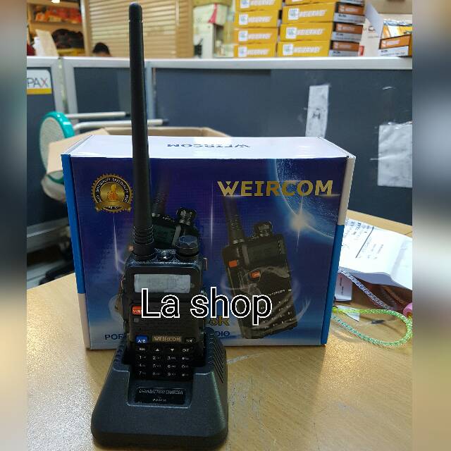 Ht weircom dualband dan bisa fm radio