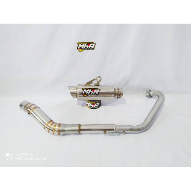 Knalpot MHR RACING FU,VIXION,CBR,R15,CB150R,GSX,SONIC,MX, DLL.