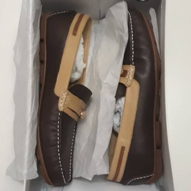 Sepatu kulit Pria Slip On Moccasin Gaya Italia Original Andre Valentino 42