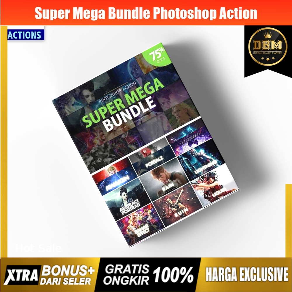Super Mega Bundle Photoshop Action
