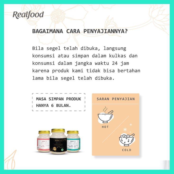 

REALFOOD FOREVER YOUNG SARANG BURUNG MINUMAN WALET UNTUK KULIT CANTIK