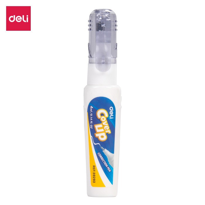 

Deli E39293 Tip Ex - Correction Pen Steel Tip 4ml