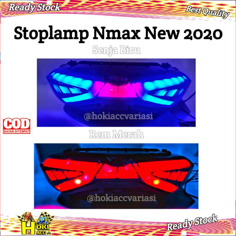 Stoplamp Nmax New Running 3in1 Model Lexus Lampu Belakang Led Variasi Motor Yamaha Nmax 2020, 2021, 