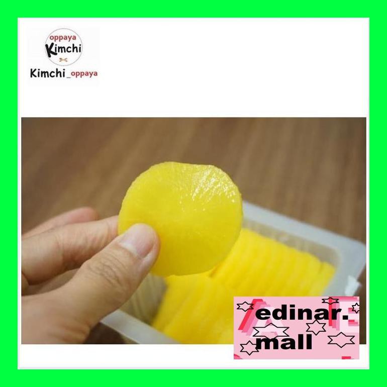 

50Siusbu Danmuji Acar Lobak Korea 400 Gram Homemade Bud050S