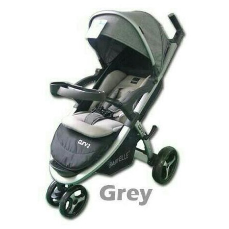 HARGA PROMO Kereta Dorong Bayi Stroller BabyElle S700 Curv 2 New Grey