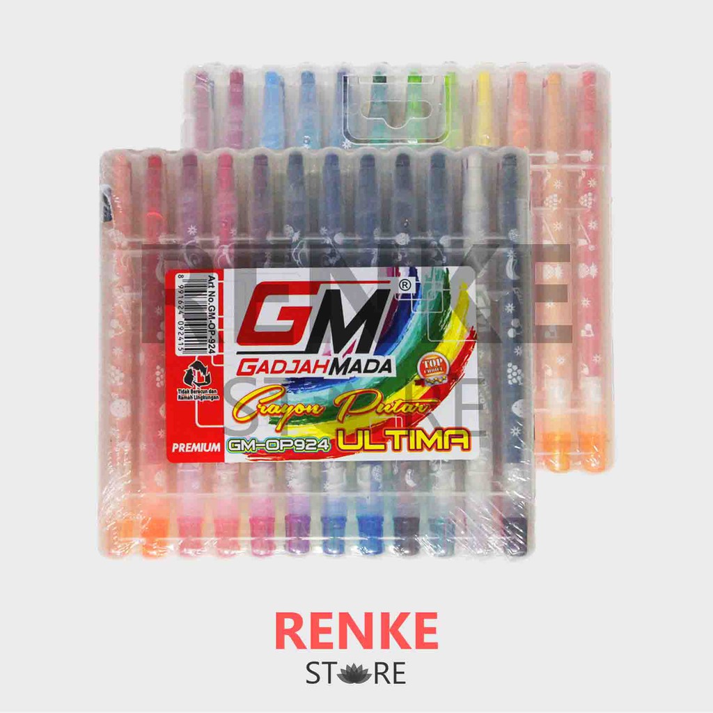 

Crayon Putar GM 24 - Twist / Rolling / Screw Crayon Krayon