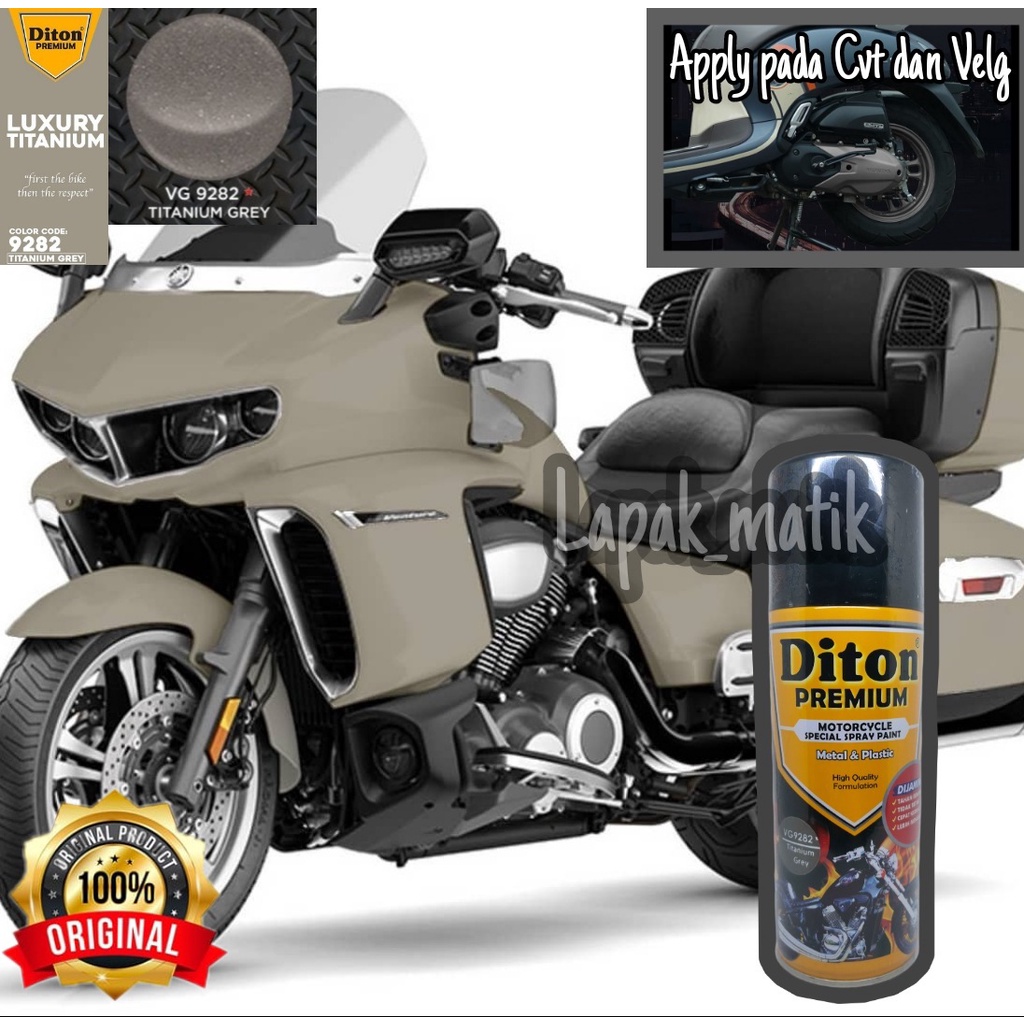 Pilok DITON PREMIUM TITANIUM GREY VG9282 400mL