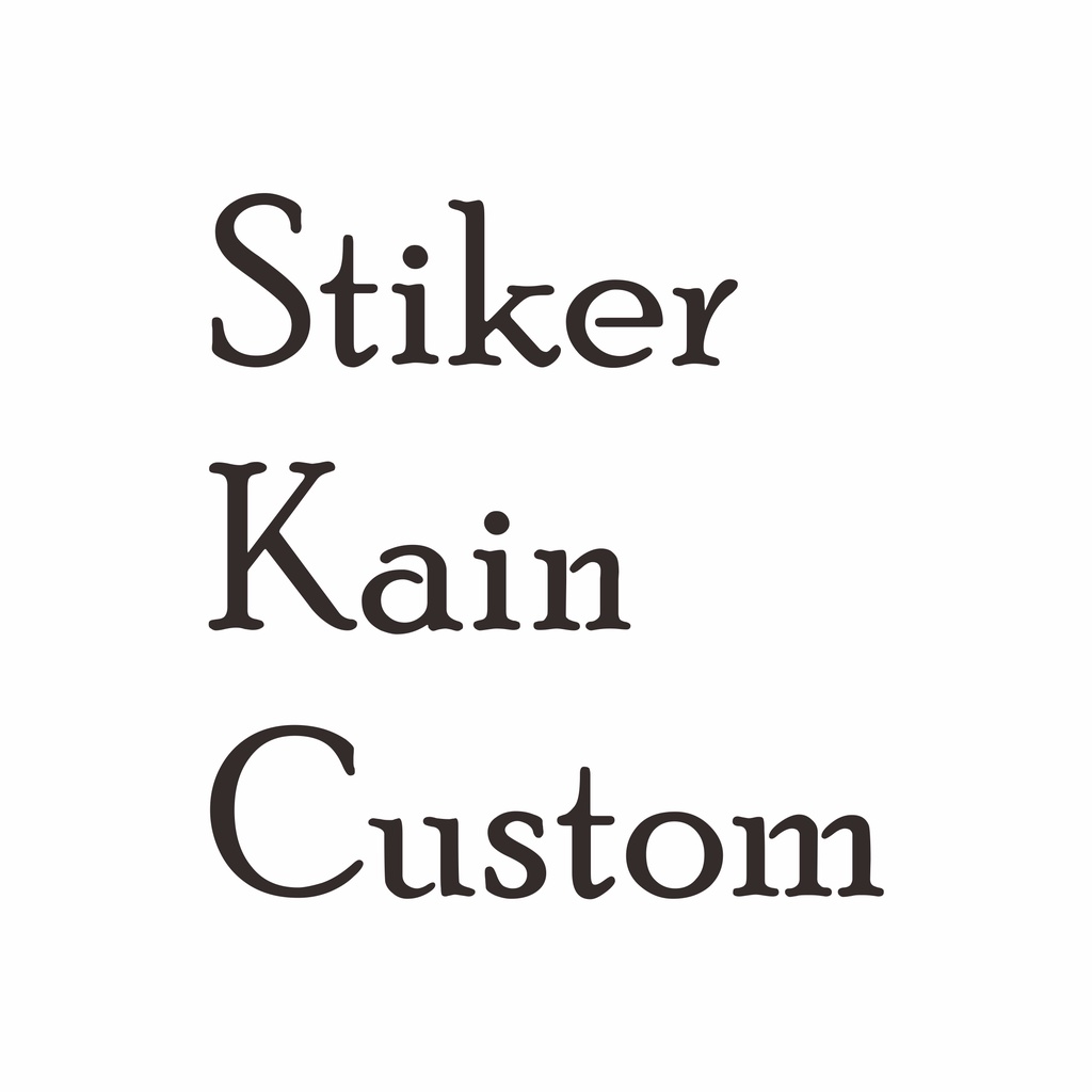 

Stiker Kain Custom - @Stikerlabelnama
