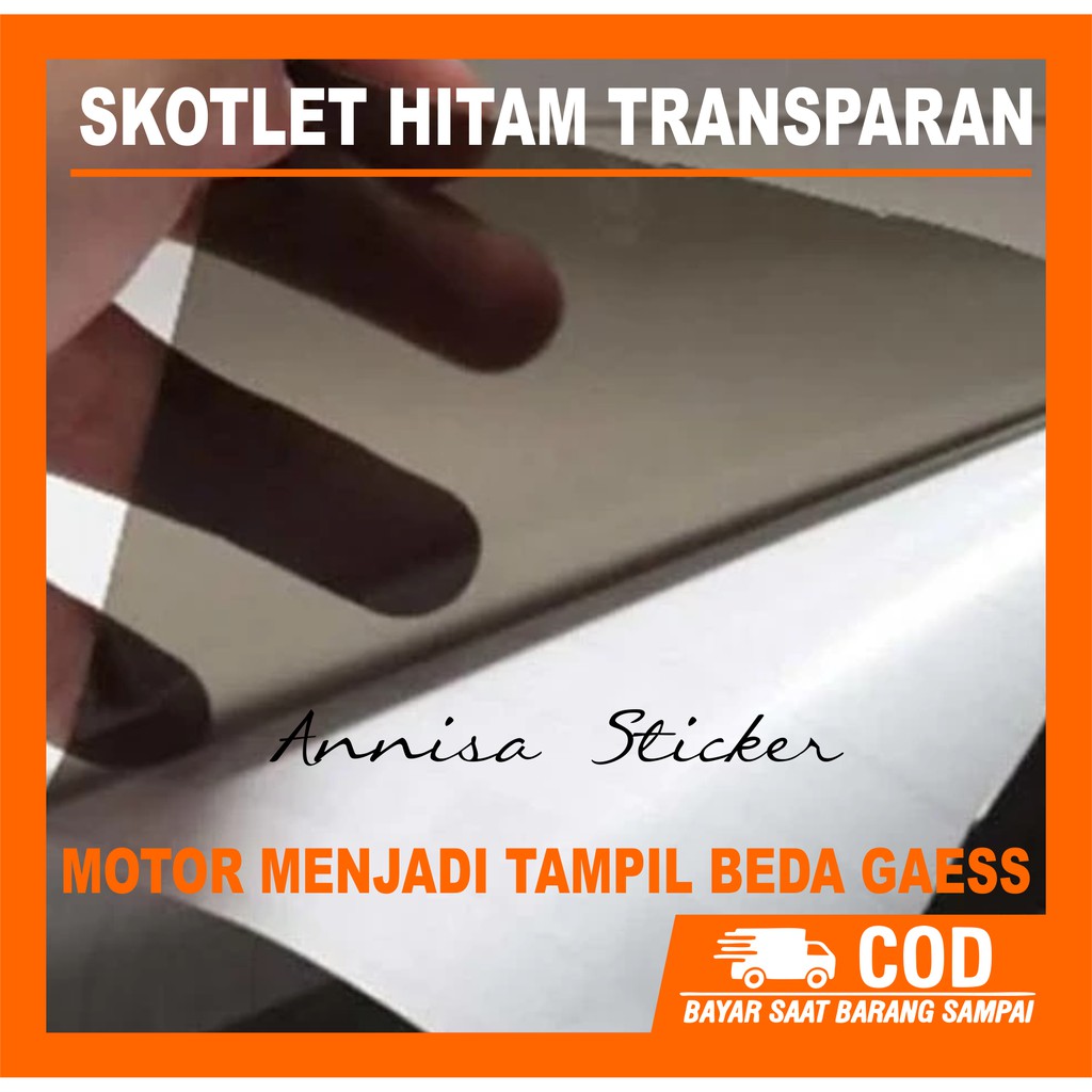 Skotlet Smoke Hitam Transparan