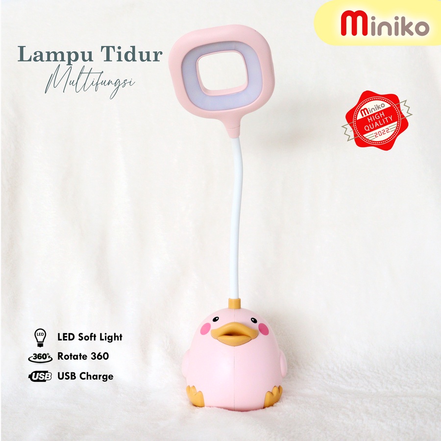 Lampu meja belajar/Lampu tidur kode CS28 1 dan CS28 3  Model Bebek LED Lucu