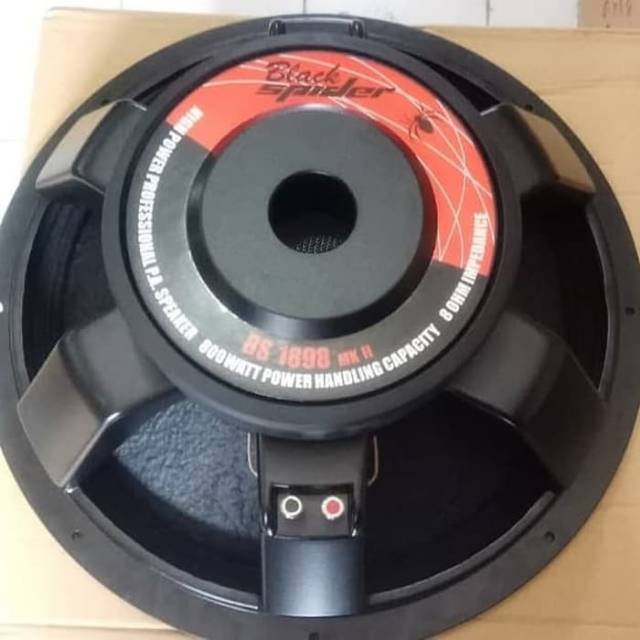 Speaker 18 Inch BLACK SPIDER BS-1898-MK II