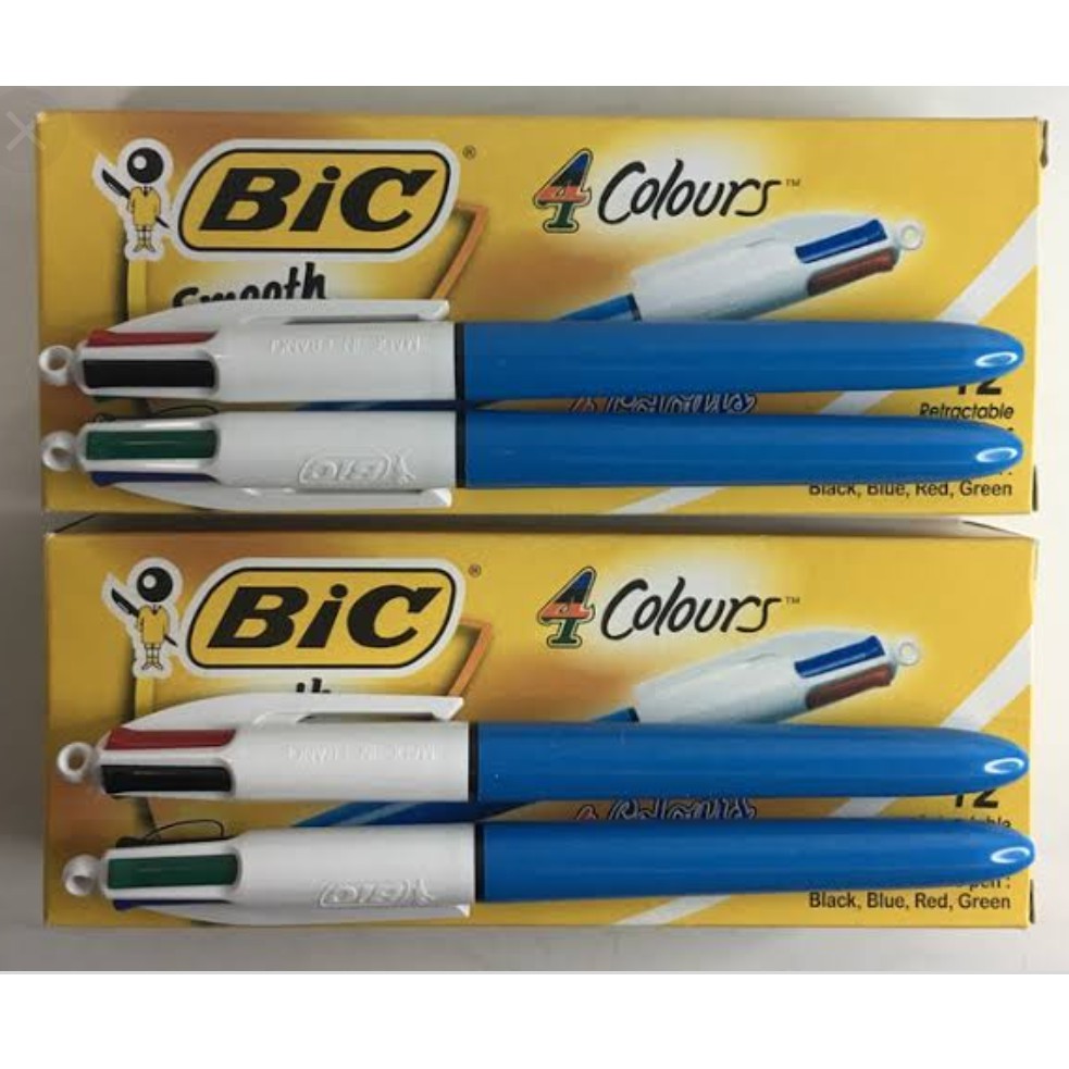 pulpen bic 4 warna