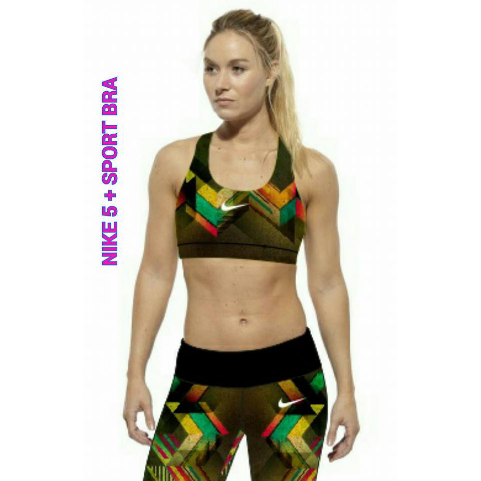 SXB Nike Women Sport Bra and Capris