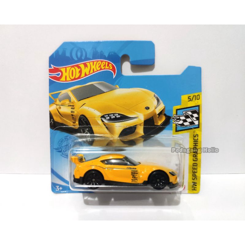 0HOT WHEELS '20 TOYOTA GR SUPRA / HW SPEED GRAPHICS [ YELLOW ]
