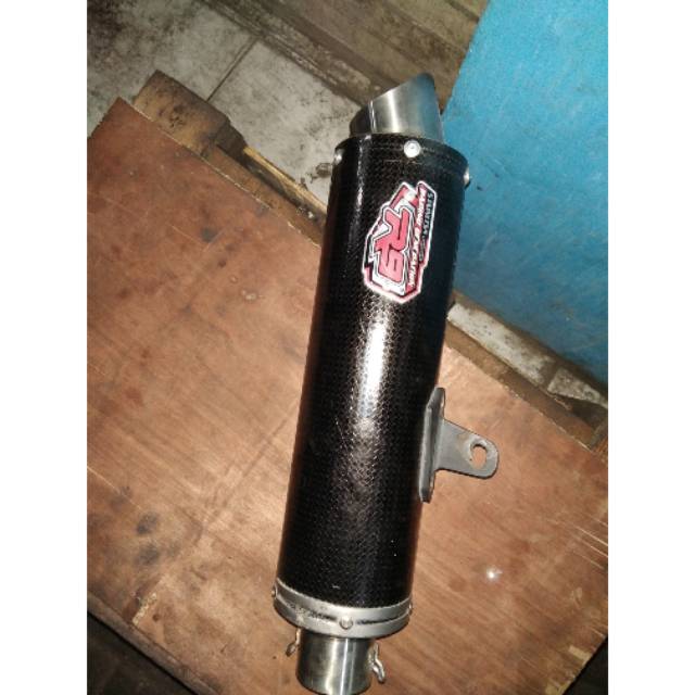 Silincer Knalpot R9 MUGELLO BLACK CB150 CBR 150 FU VIXION Original