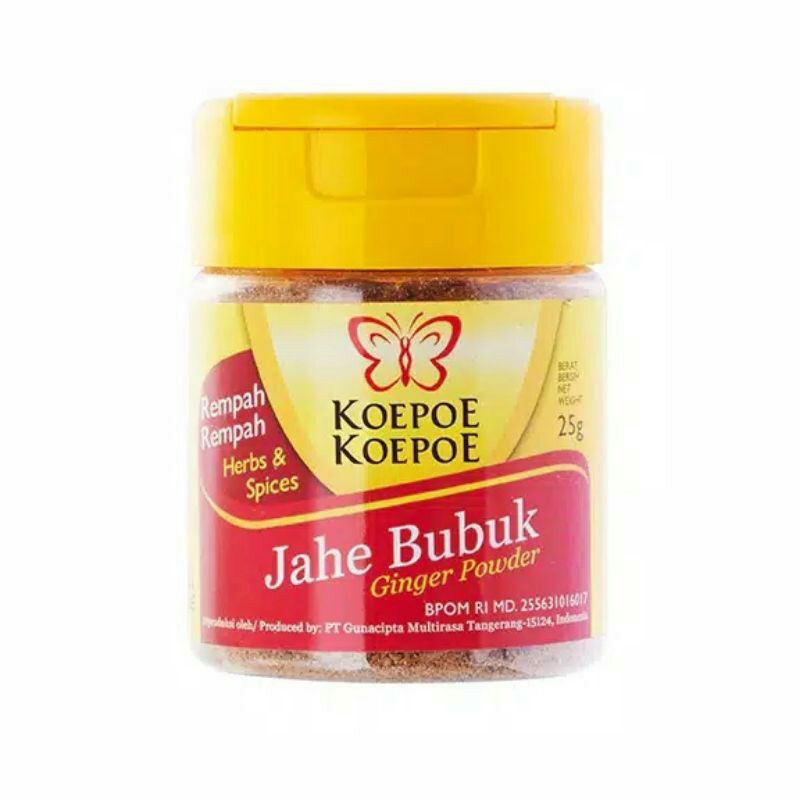 KOEPOE Jahe Bubuk 25 g Halal | Ginger Powder