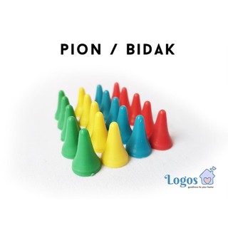 Pion Boardgame Bidak Monopoli Ular Tangga Ludo Mainan Anak Berkualitas