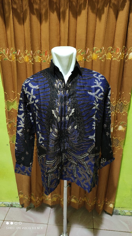 Size M L Xl Dan Xxl Bswart Batik Hrb026 Kenongo Padi Pekalongan Batik
