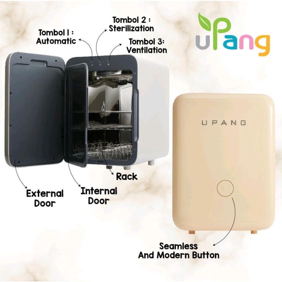 UPANG Plus + UV Waterless Sterilizer Series Plus