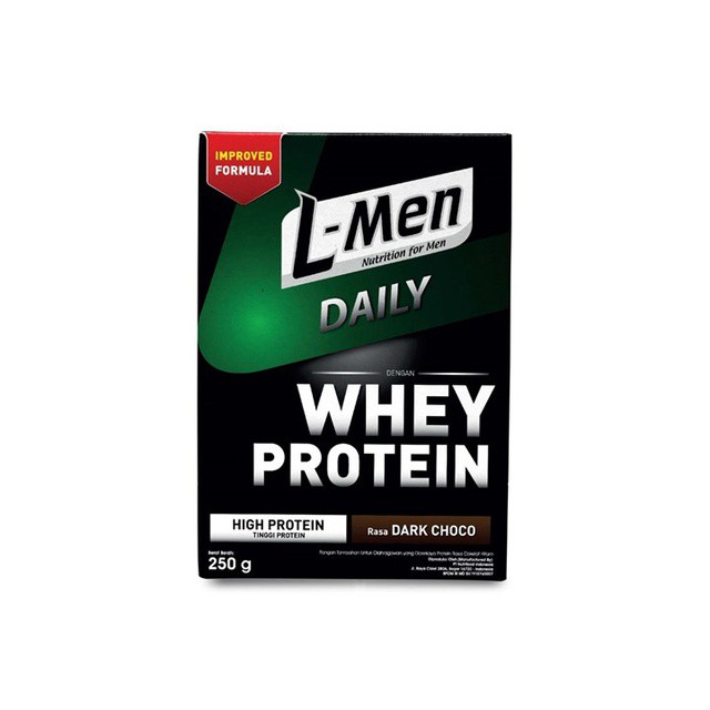 

L-MEN DAILY WHEY PROTEIN DARK CHOCO 250 GRAM