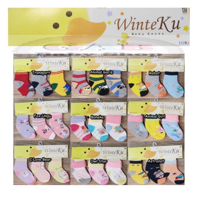 WINTEKU KAOS KAKI 3IN1 NEW TERMURAH