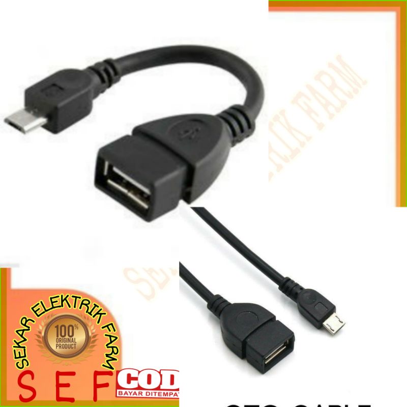 Kabel Micro USB Universal OTG micro Untuk Android ke Usb