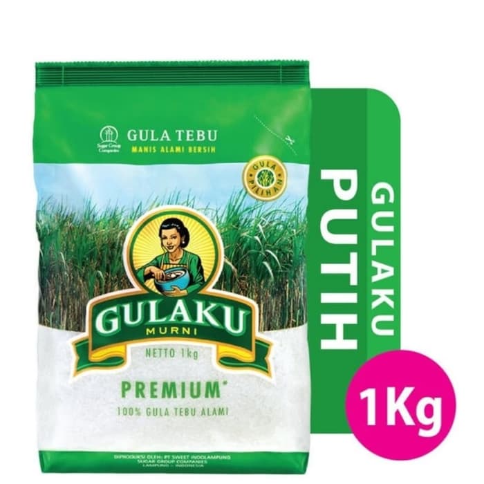 

GULAKU - Gula Pasir Premium 1 kg - Bungkus Kuning