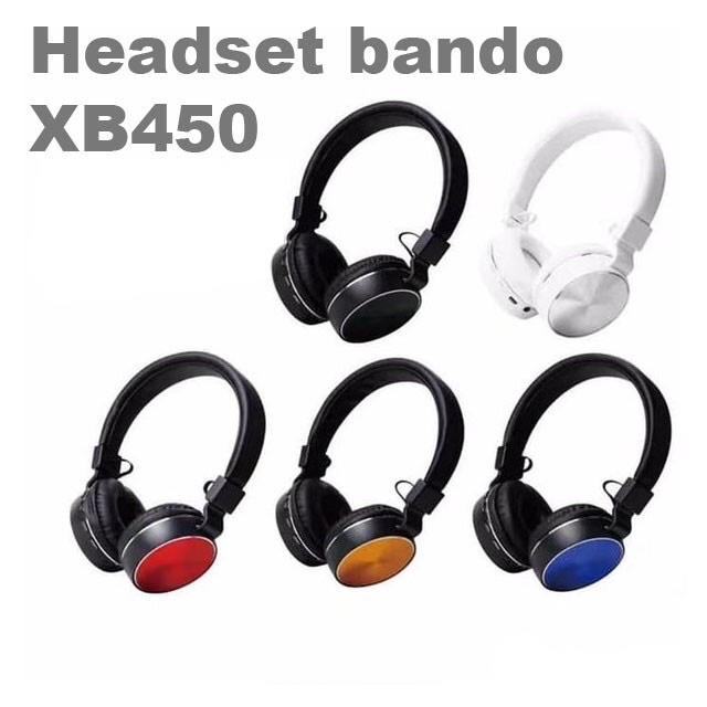 HEADPHONE EXTRA BASS XB 450 HEADSET BANDO